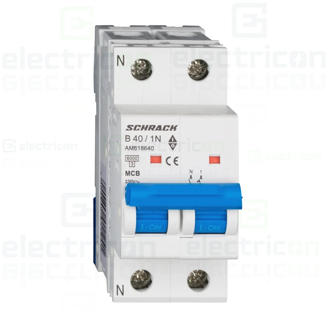 Siguranțe, Diferentiale, Separatori & Busbar - Siguranta MCB B40A N/A - AM618640