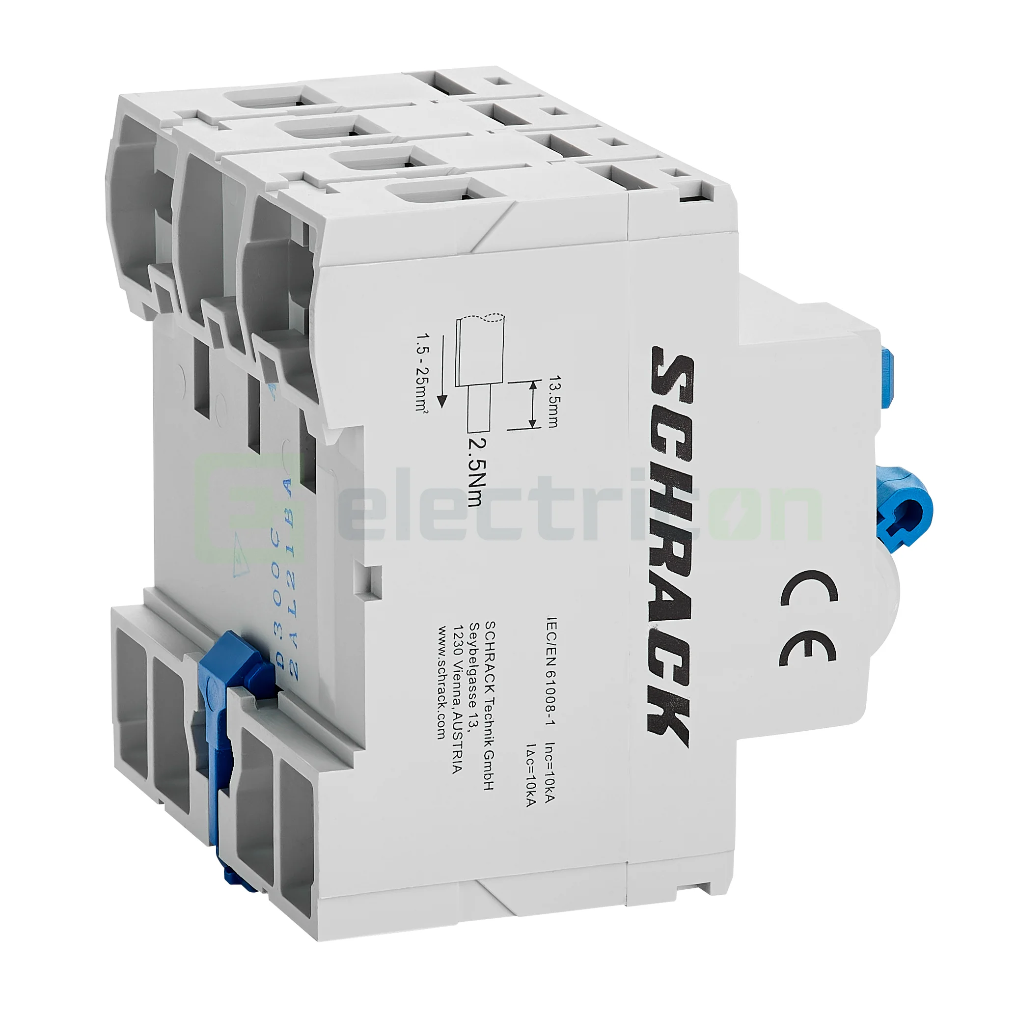 Diferențial RCCB 4P 40A 300mA 10kA Tip A Schrack AR054130 [1]