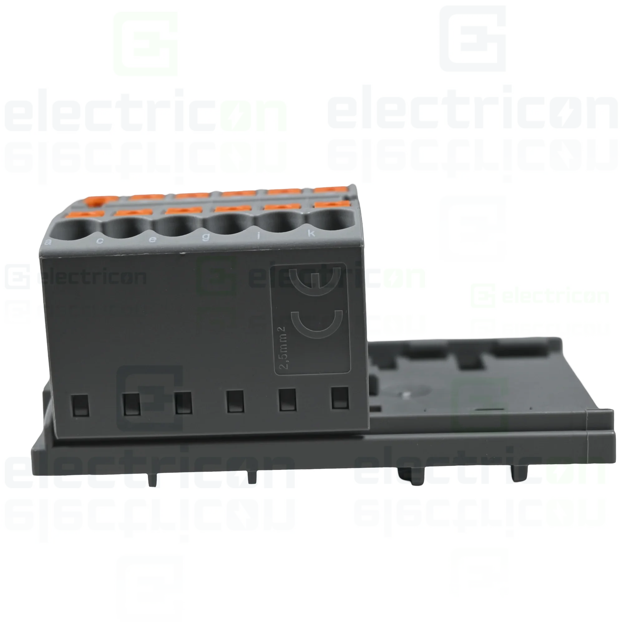 Blocuri distributie - Bloc de distributie 4/12x2.5-NS35GY, PTFIX 12X2,5-NS35 BU , gri, Phoenix Contact, 3273022