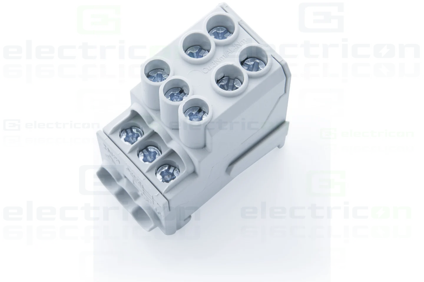 Bloc distribuție 1P 100A 2x25mmp intrare Schrack IKB01025 [6]