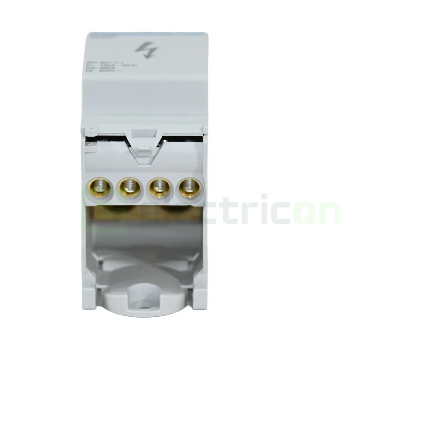 Bloc distribuție terminal, 1P, 160A, 2x70mm²+3x25mm²+8x16mm², 36 mm lățime, Hager, KJ02CN [2]