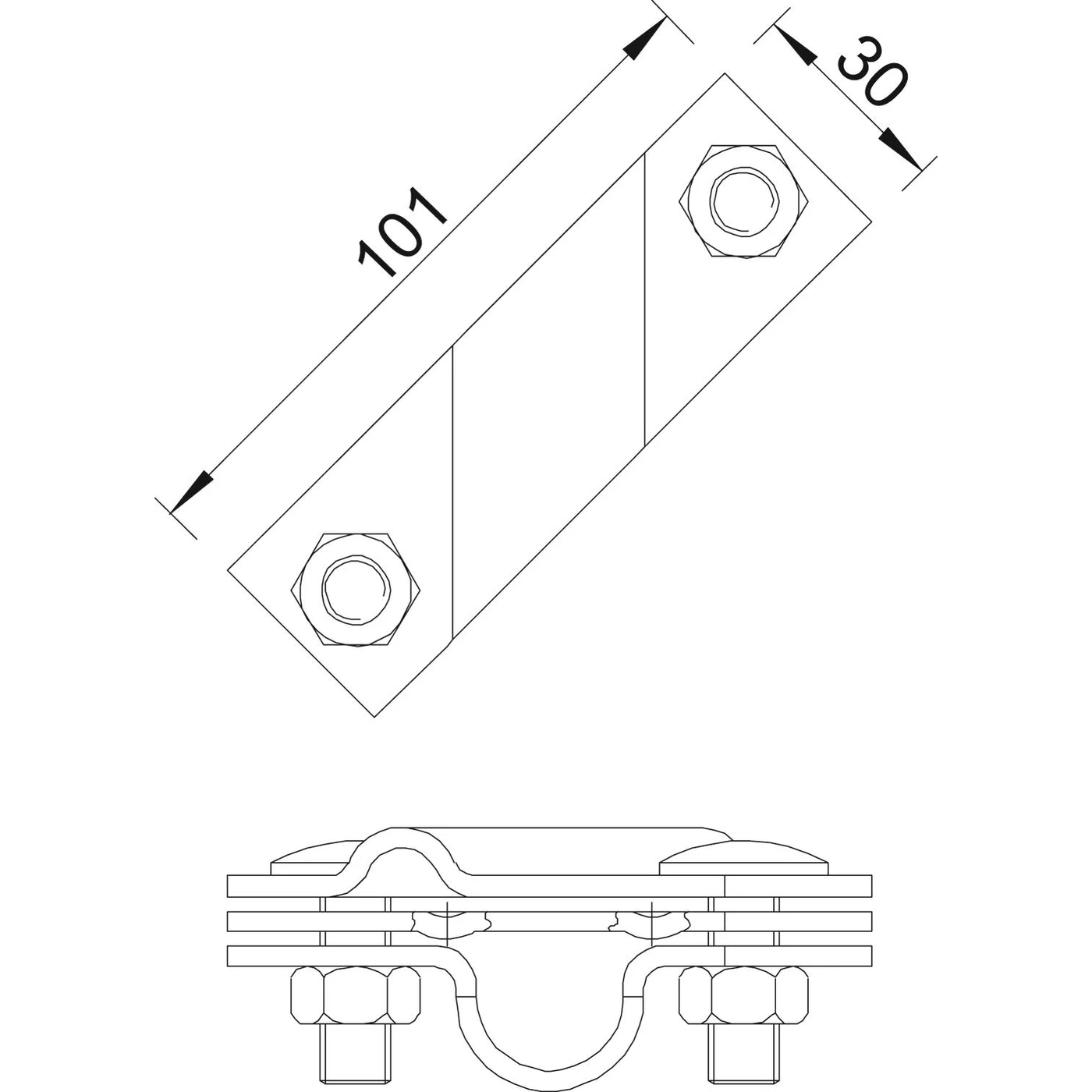 Elemente și accesorii împământare - obo-banda-impamantare