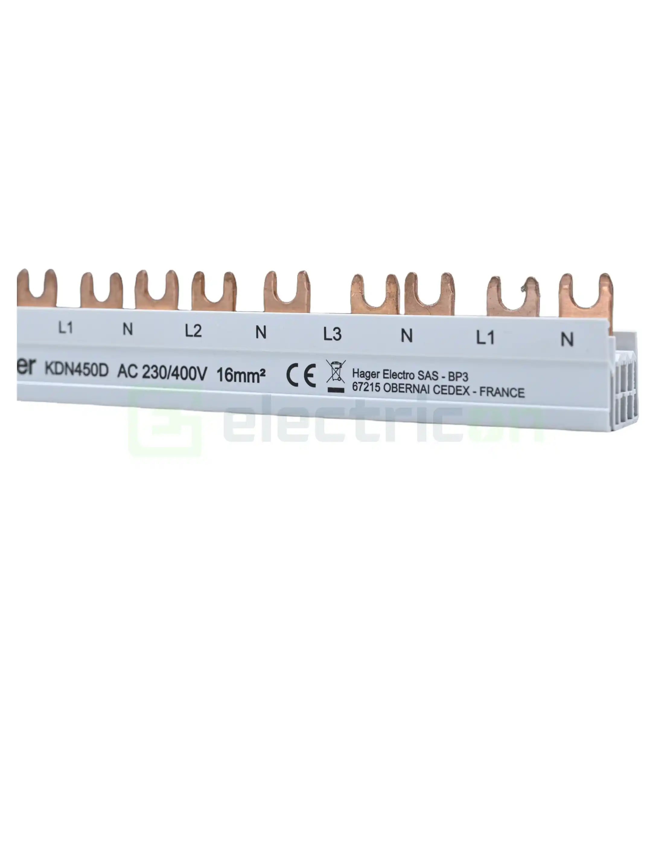 Bareta alimentare 1P 80A Hager KDN450D [2]