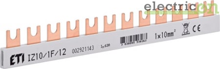 Busbar - Bareta alimentare 1P 63A ETI 002921143