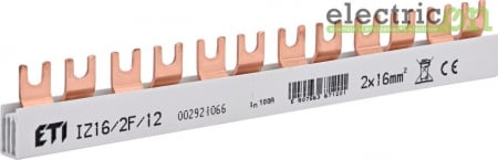 Busbar - Bareta alimentare 2P ETI 002921066