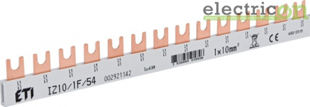 Busbar - Bareta alimentare 1P 63A ETI 002921142