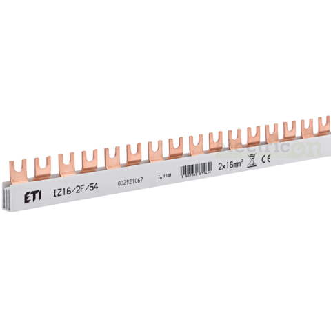 Busbar și accesorii - Bareta alimentare 2P ETI 002921067