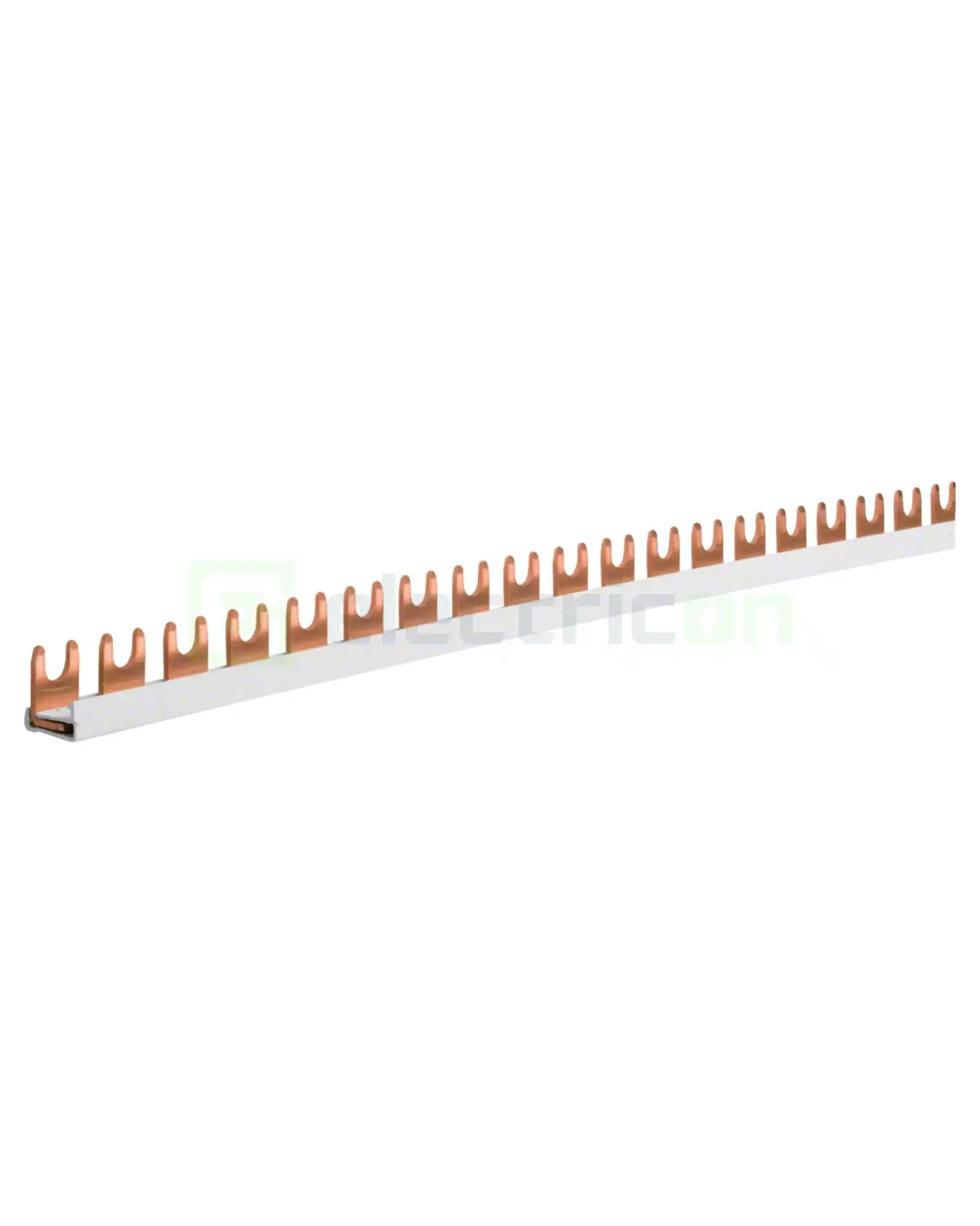 Busbar și accesorii - Bareta alimentare (busbar), 1P, tip furca, 57 module, 10mmp, 63A, Hager, KDN163B