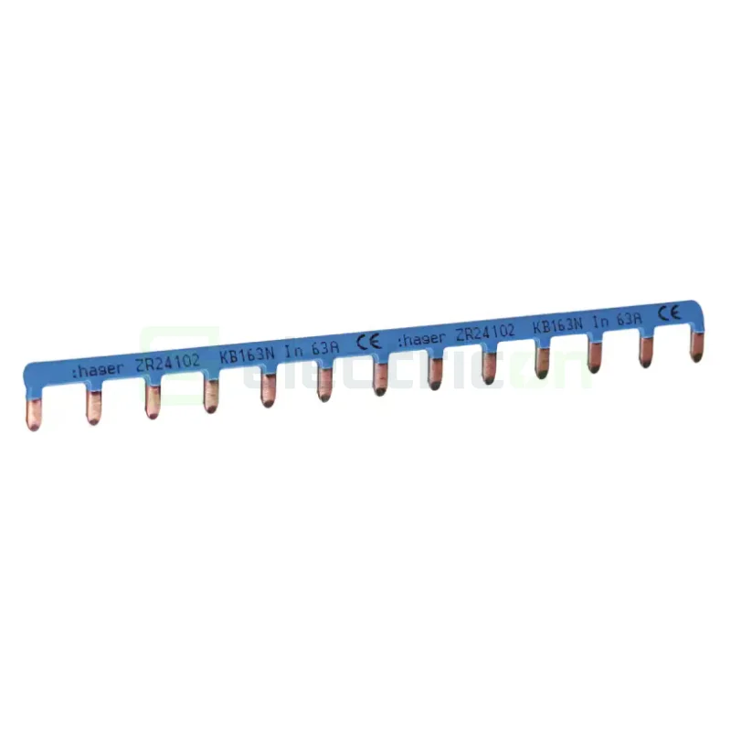 Busbar și accesorii - Bareta alimentare 1P 63A Hager KB163N