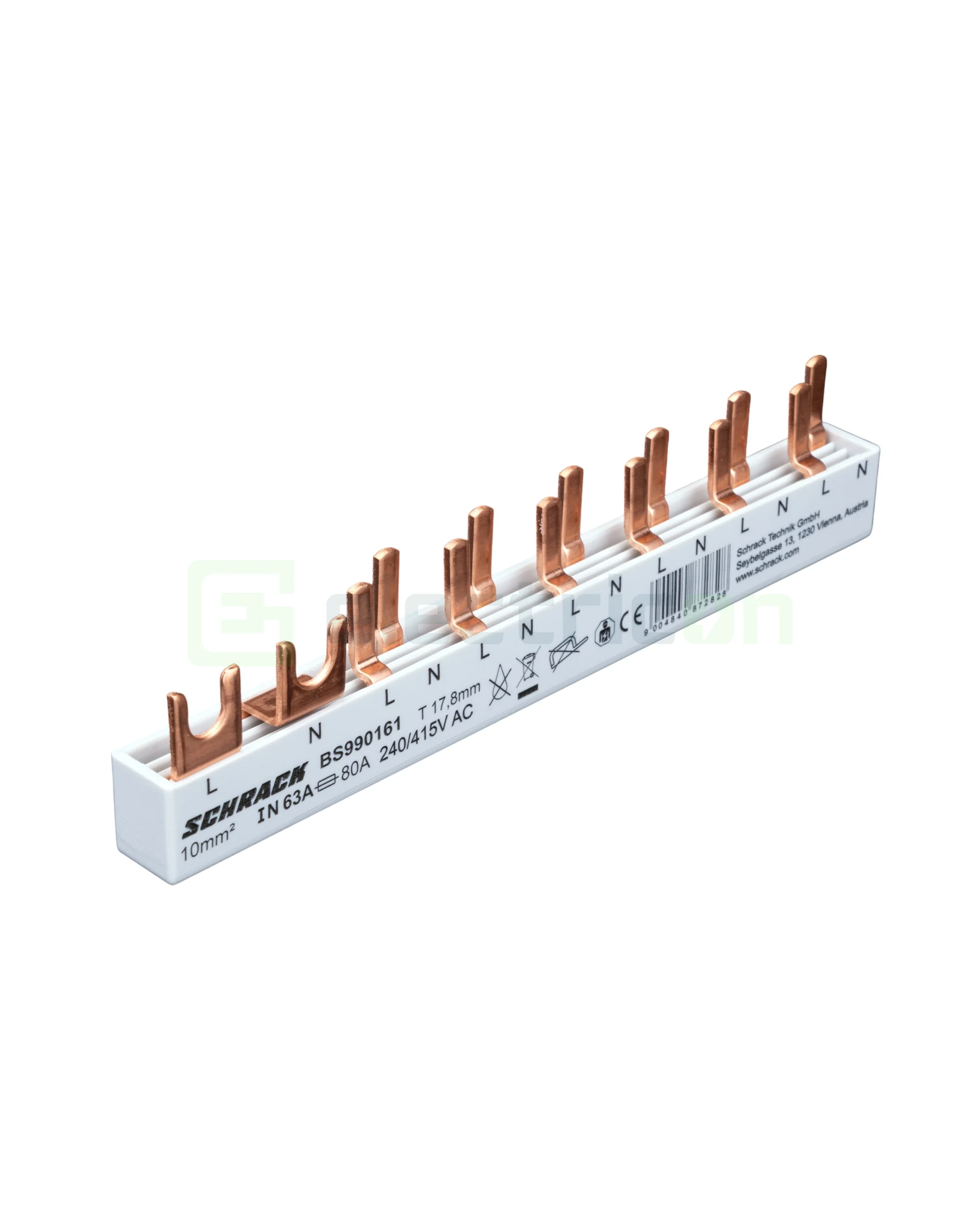 Bareta alimentare 1P 63A Hager BS990161 [1]