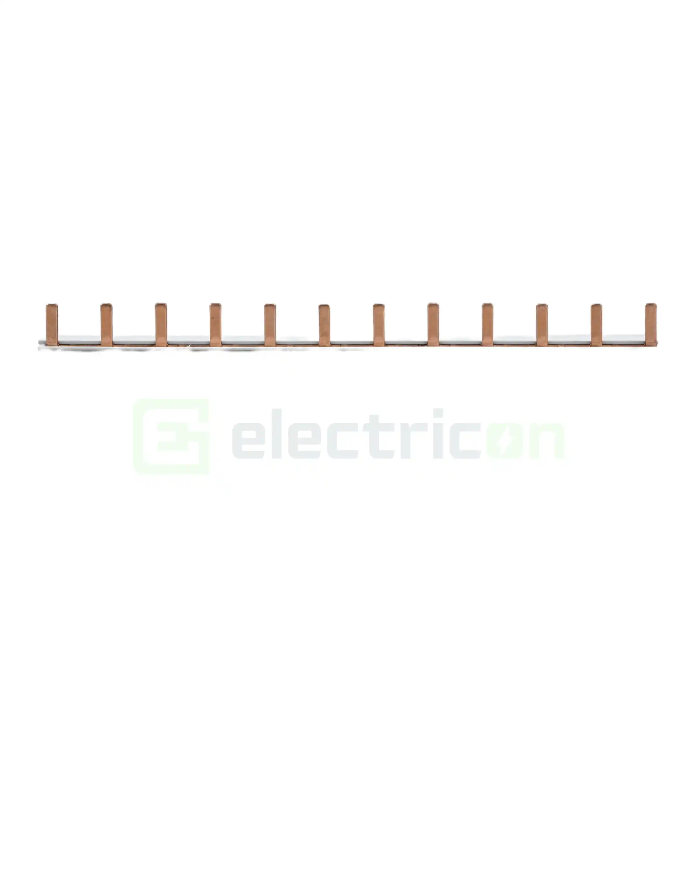 Bareta alimentare (busbar), 1P, tip pin, 12 module, 10mmp, 63A, Hager, KB163A [2]
