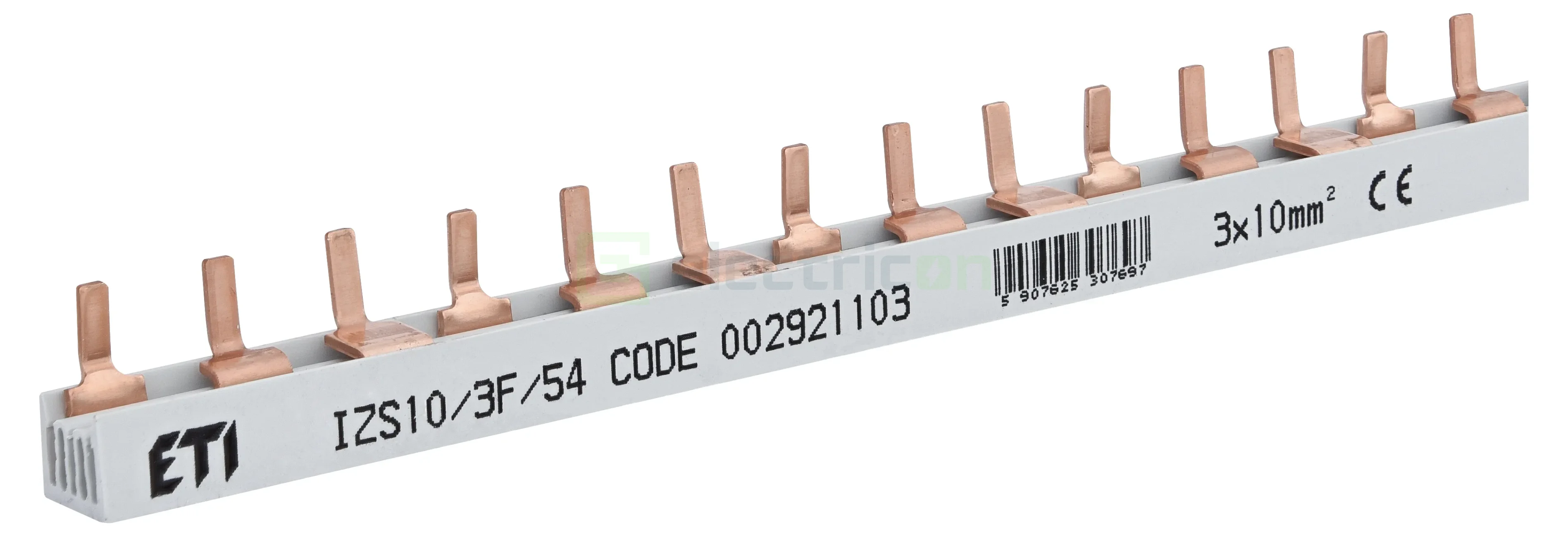 Busbar și accesorii - Bareta alimentare 3P 63A ETI 002921103