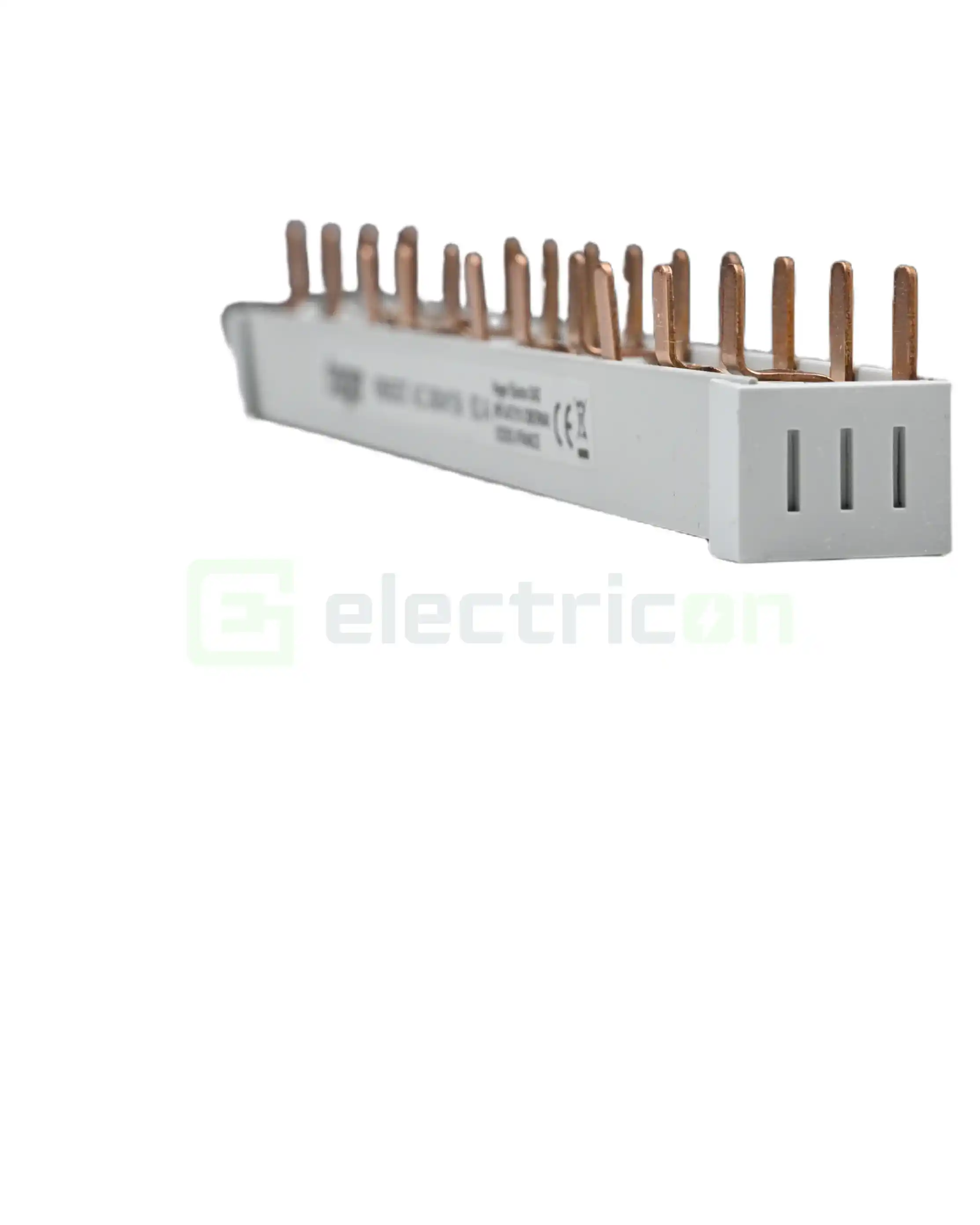 Bareta alimentare (busbar), 4P, tip pin, 13 module, 10mmp, 63A, Hager, KB663DT [2]