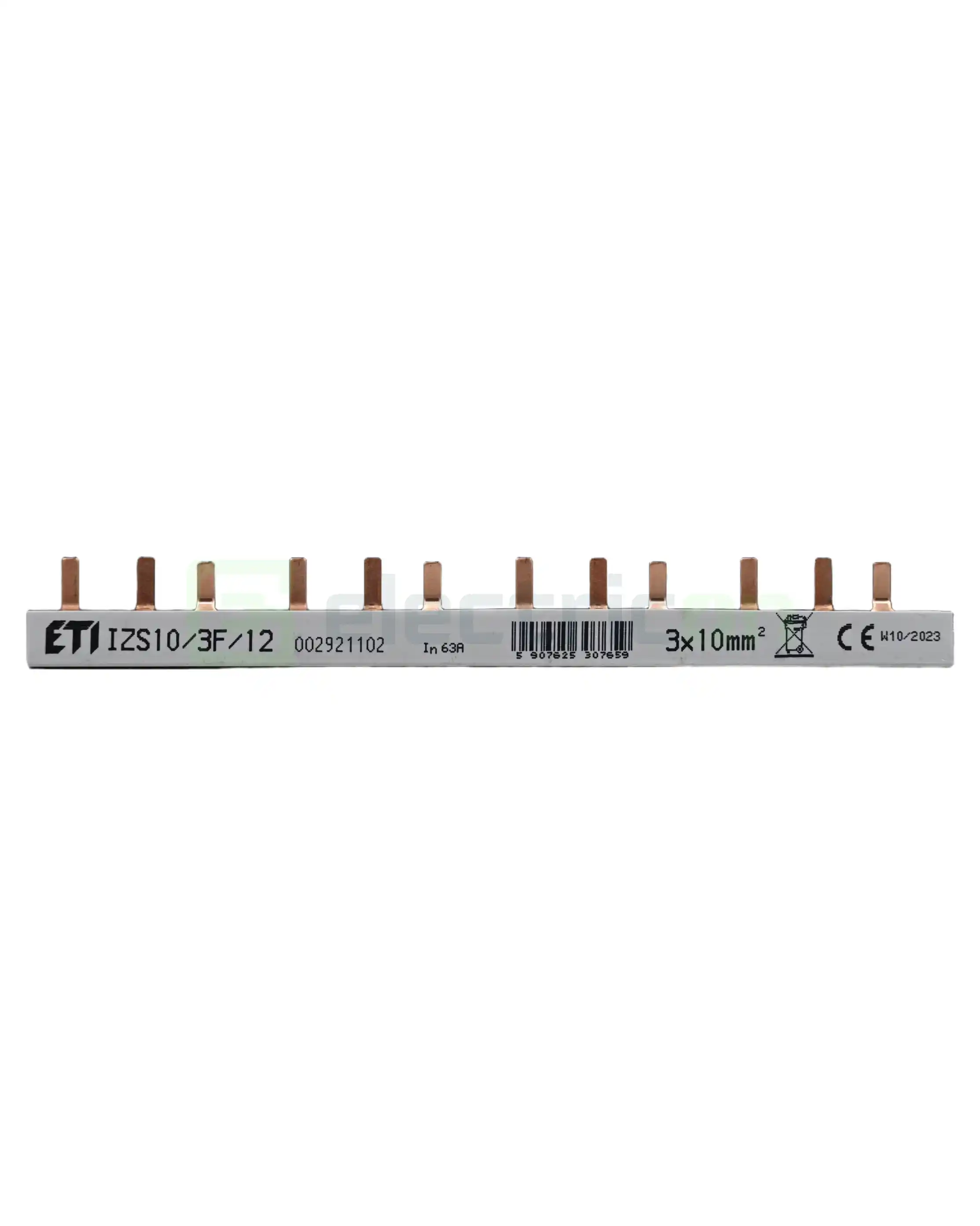 Busbar și accesorii - Bareta alimentare 3P 63A ETI 002921102