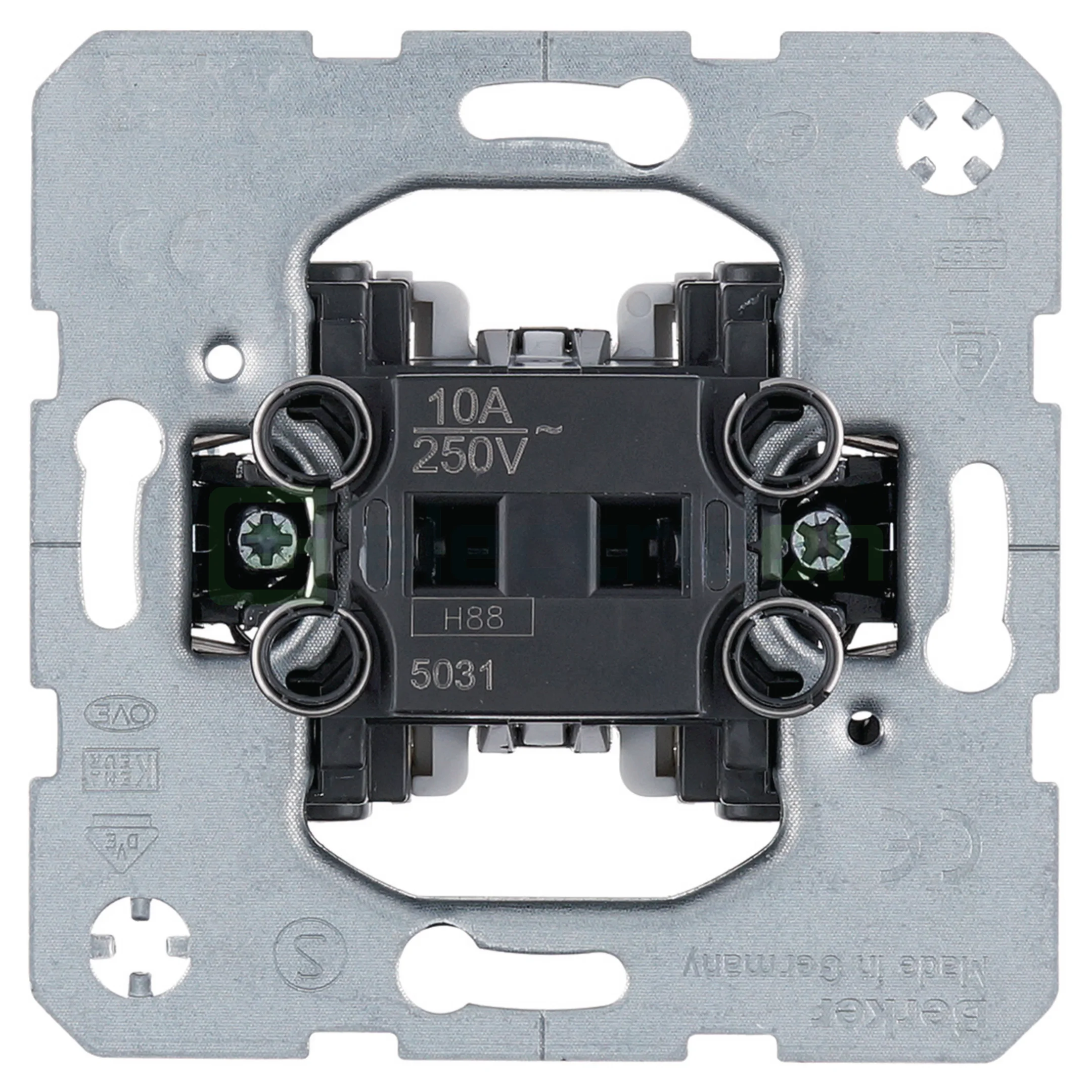 Prize și întrerupătoare - Buton, 1 contact NO, 1 pol,  Berker, 5031
