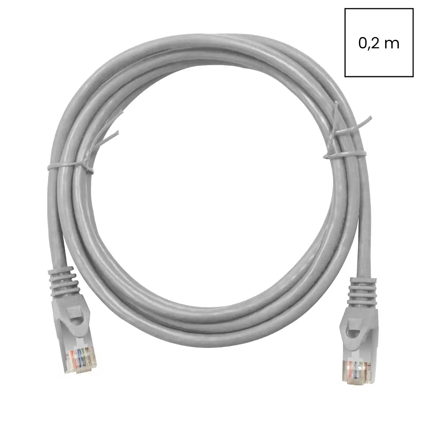 Cablu date și TV - Patchcablu Cat 6A ecranat exterior PE Schrack 10Gbps