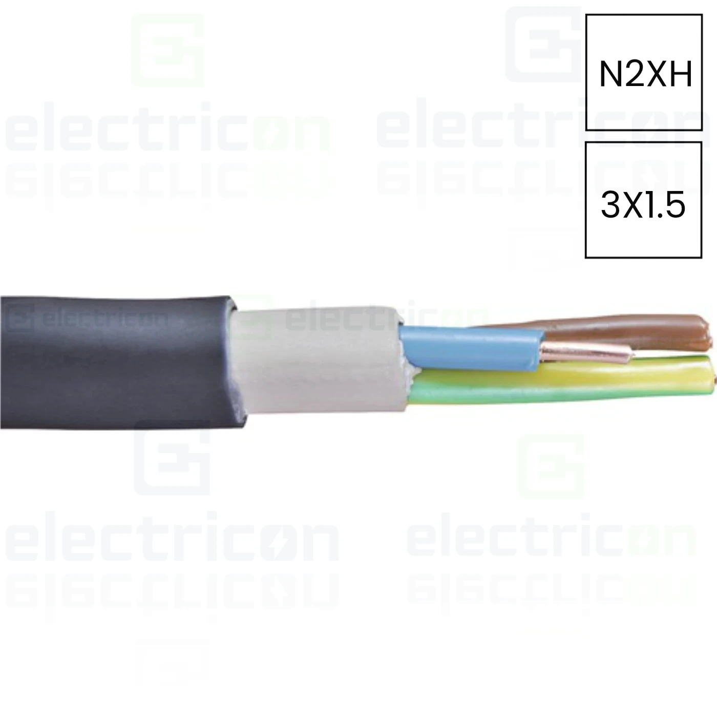 Cabluri electrice - N2XH3X1.5