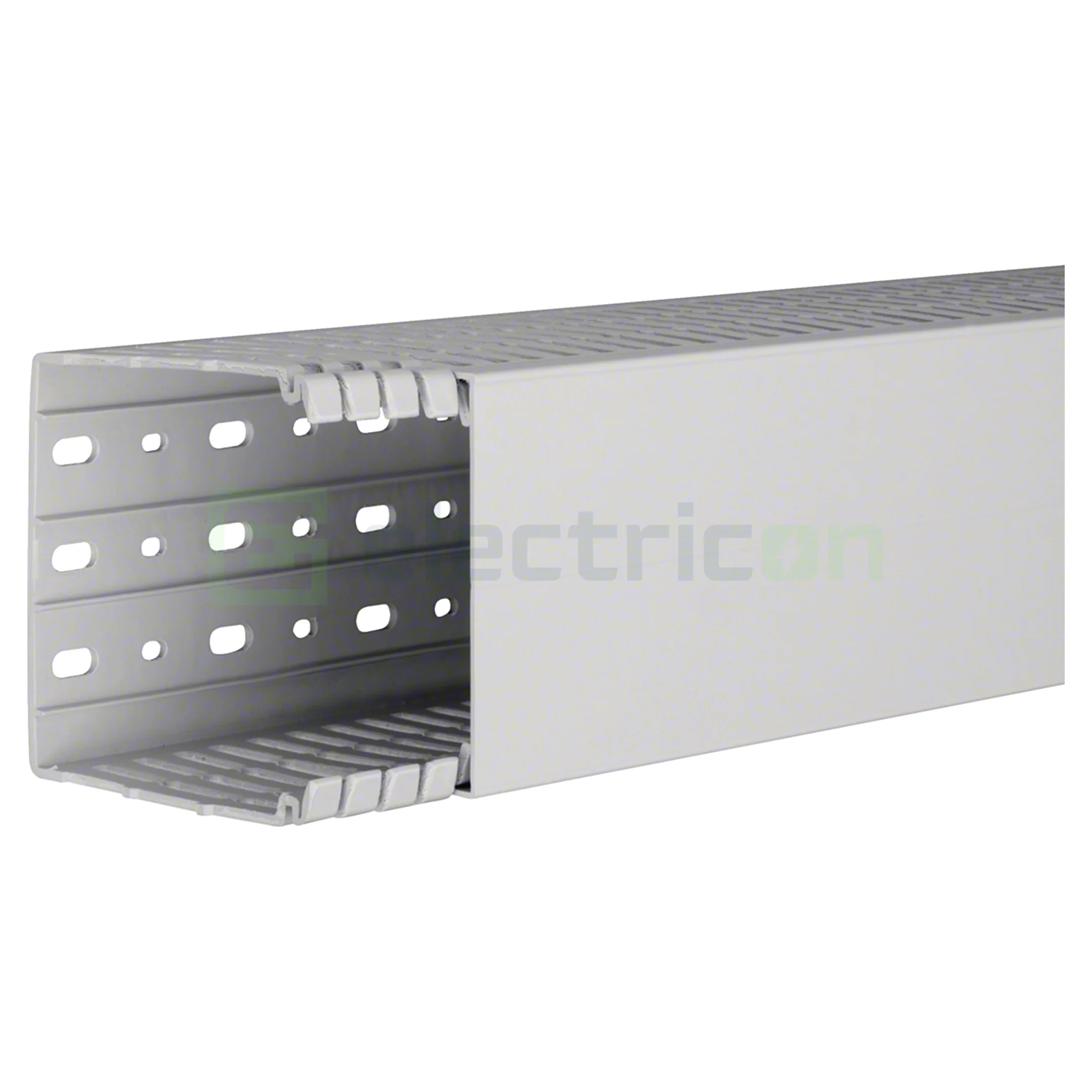 Canal Cablu - Canal cablu Hager HA7100100 100x100mm fără halogen PC-ABS gri