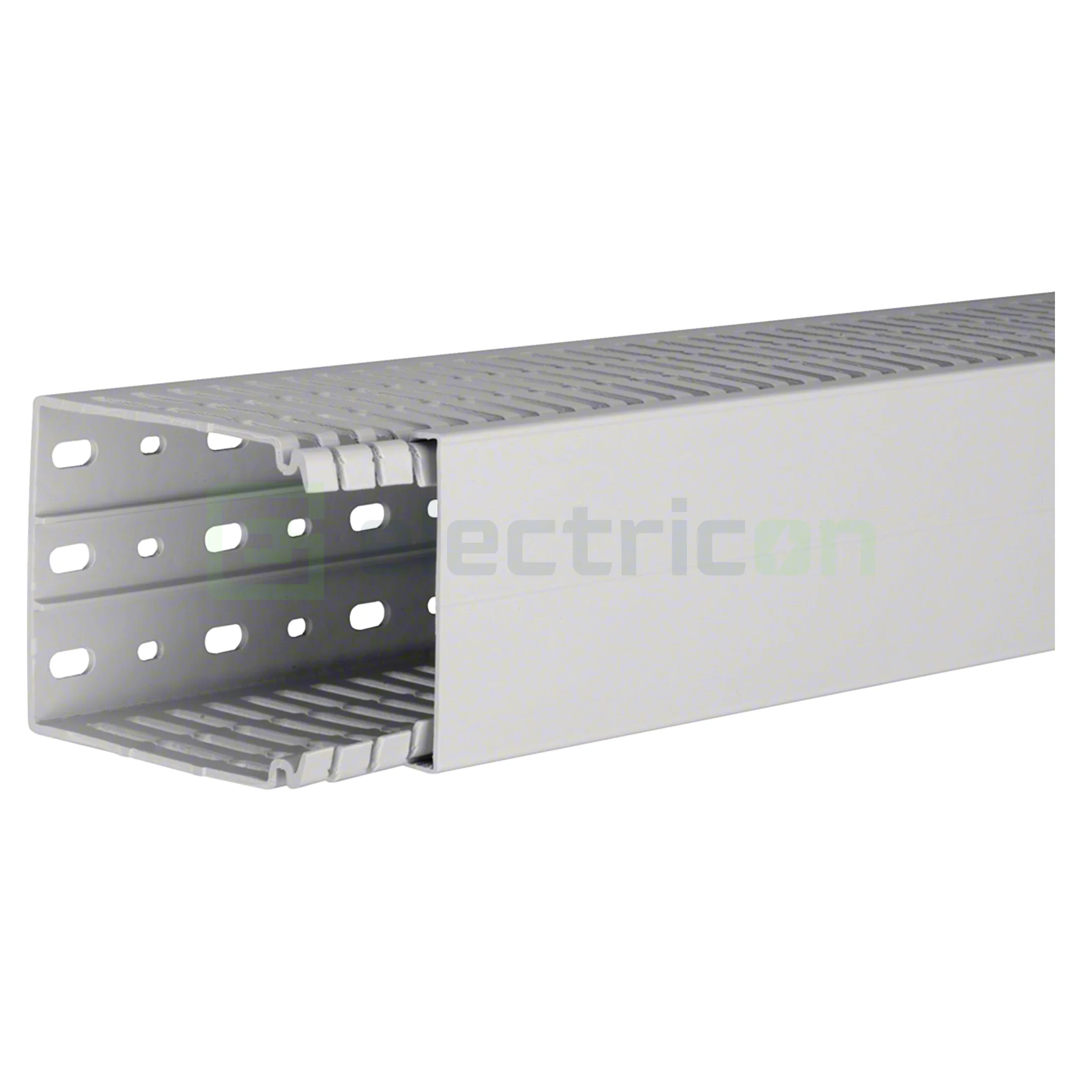 Canal Cablu - Canal cablu Hager HA7100080 100x80mm fără halogen PC-ABS gri