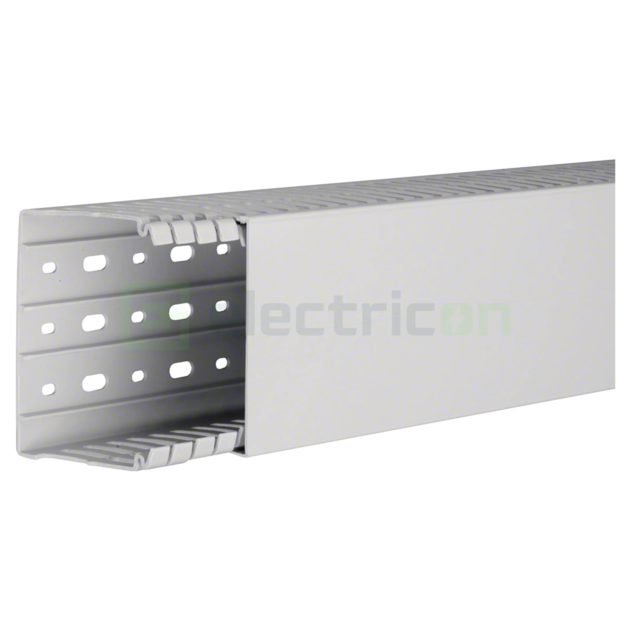 Canal Cablu - Canal cablu Hager HA780100 80x100mm fără halogen PC-ABS gri