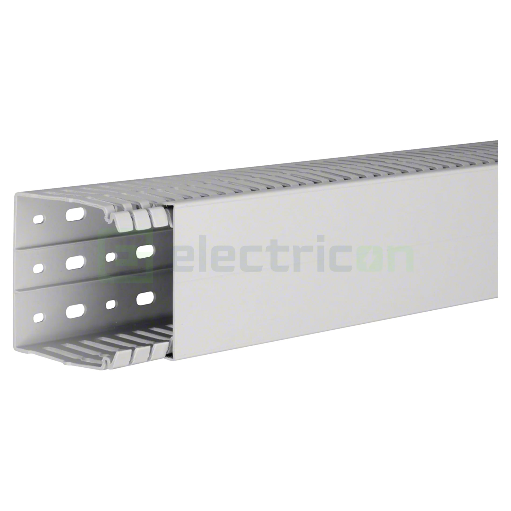 Canal Cablu - Canal cablu Hager HA780080 80x80mm fără halogen PC-ABS gri