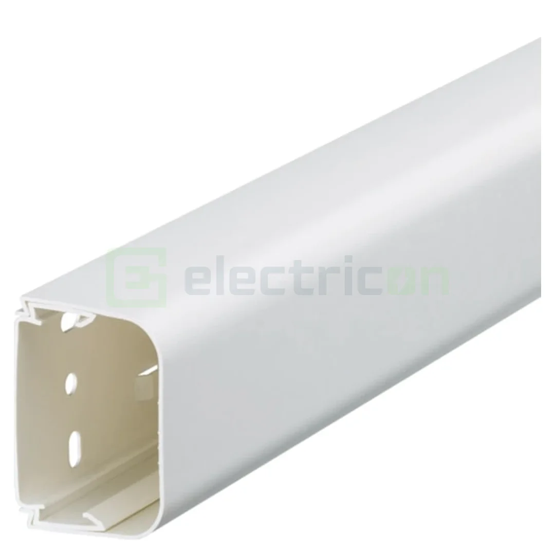 Canal Cablu - Canal cablu, pentru aer conditionat,  50x65mm, alb, Clima, Hager, CLMU50065