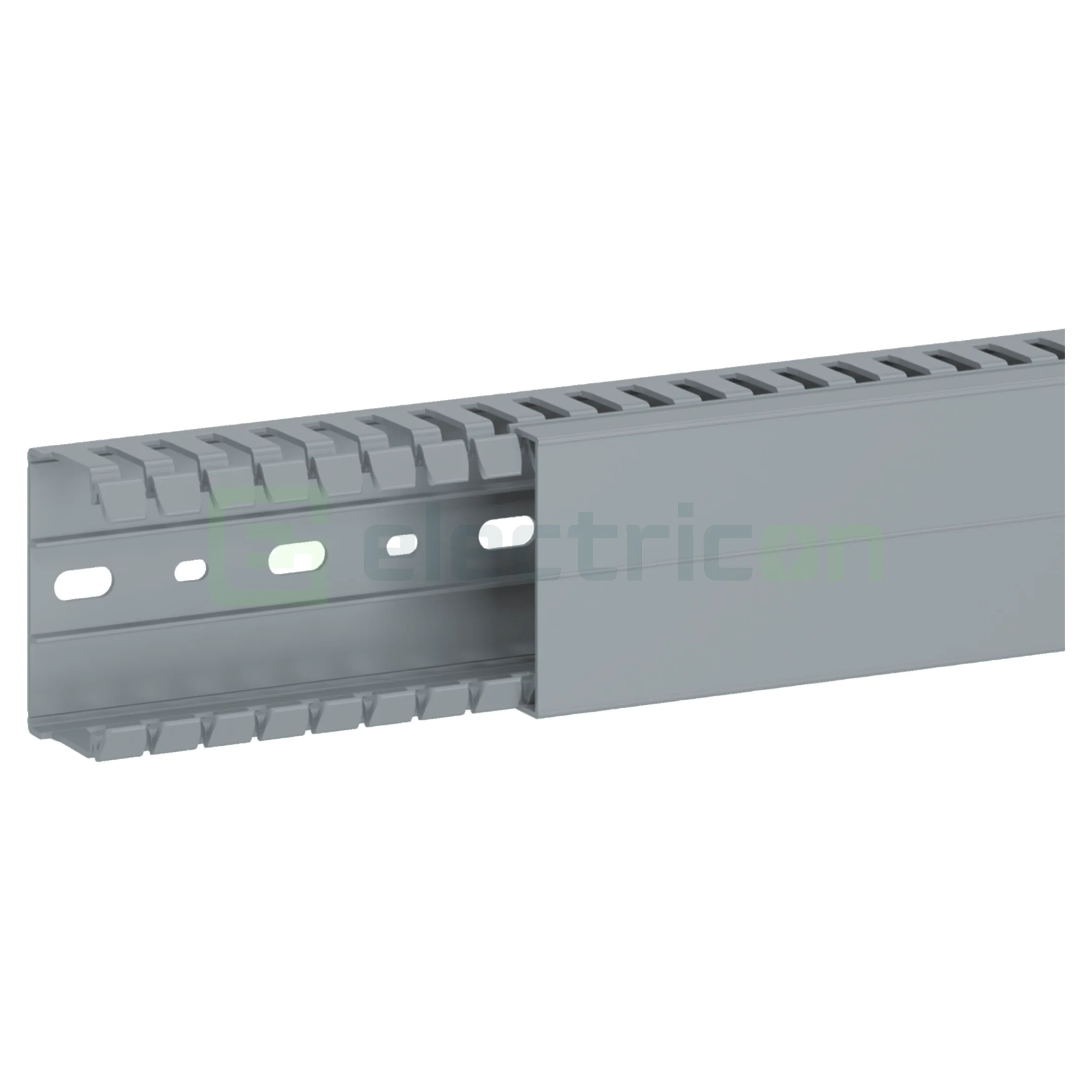 Echipamente și accesorii electrice pentru rulote și autorulote - Canal cablu pieptene, BA7A 40x60mm PVC gri, Hager,BA7A40060