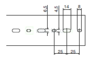 Canal cablu pieptene, BA7A 60x100mm PVC gri, Hager,BA7A100060 [1]