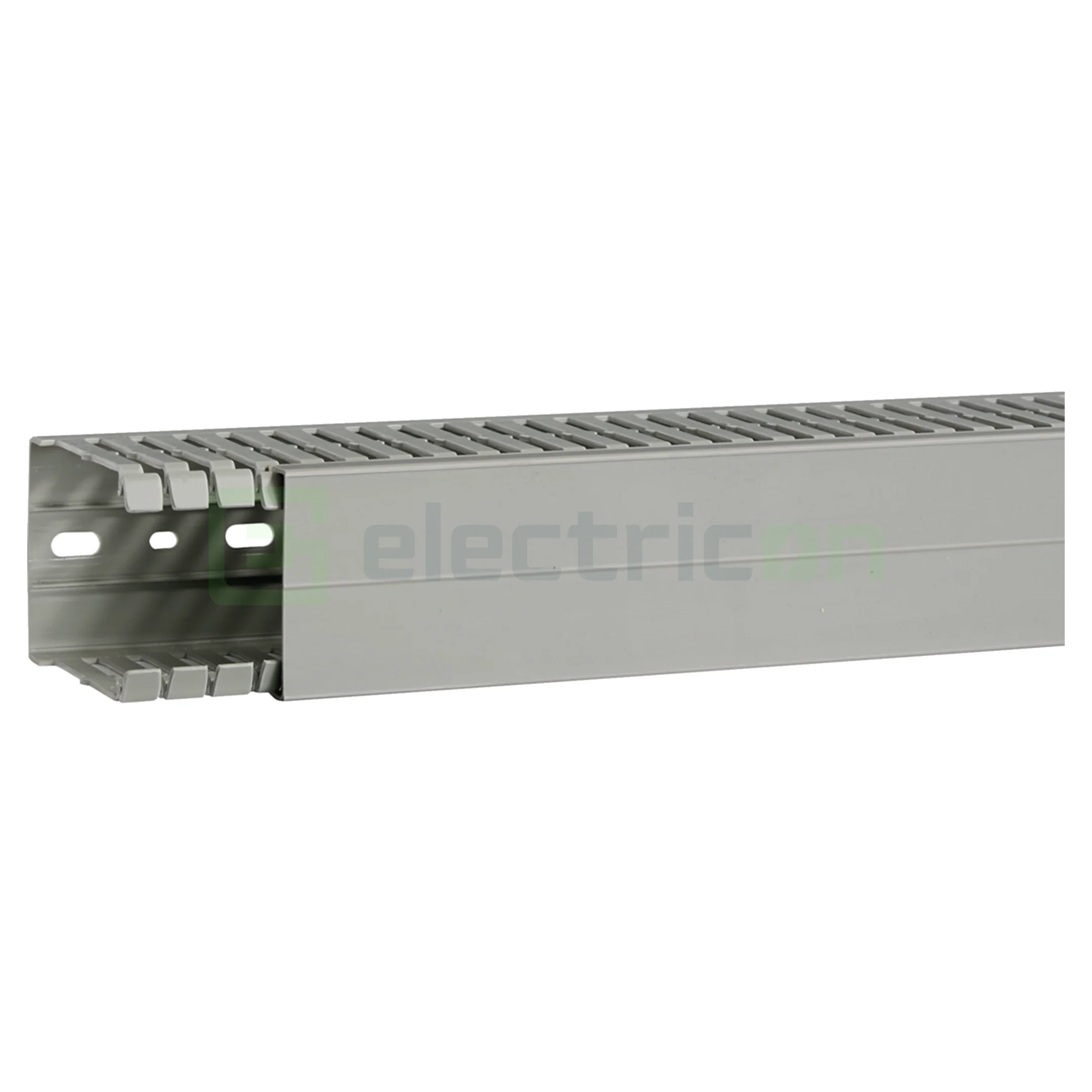 Echipamente și accesorii electrice pentru rulote și autorulote - Canal cablu pieptene, BA7A 80x60mm PVC gri, Hager,BA7A80060