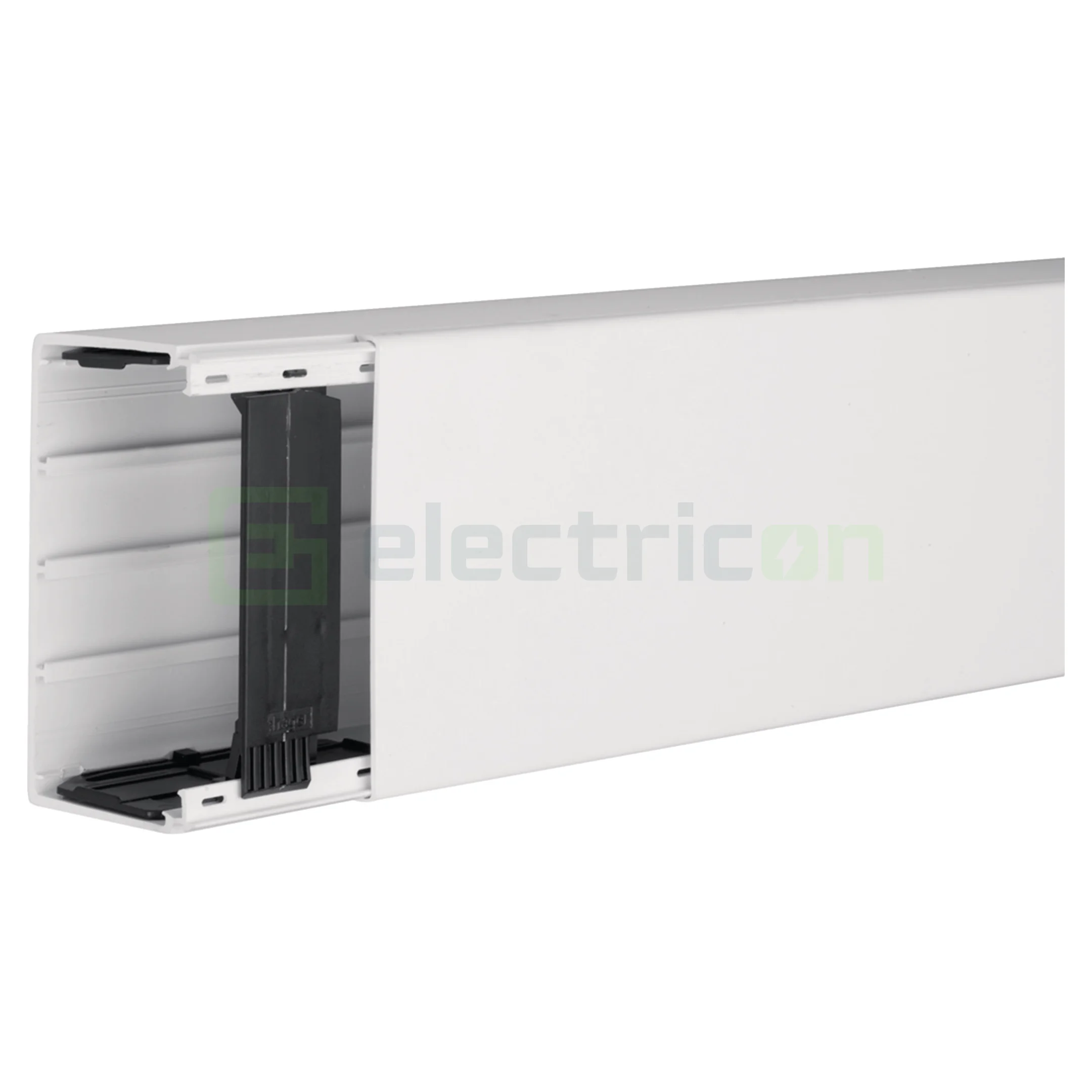 Canal cablu PVC LF 60x110mm gri deschis Hager LFH6011009016