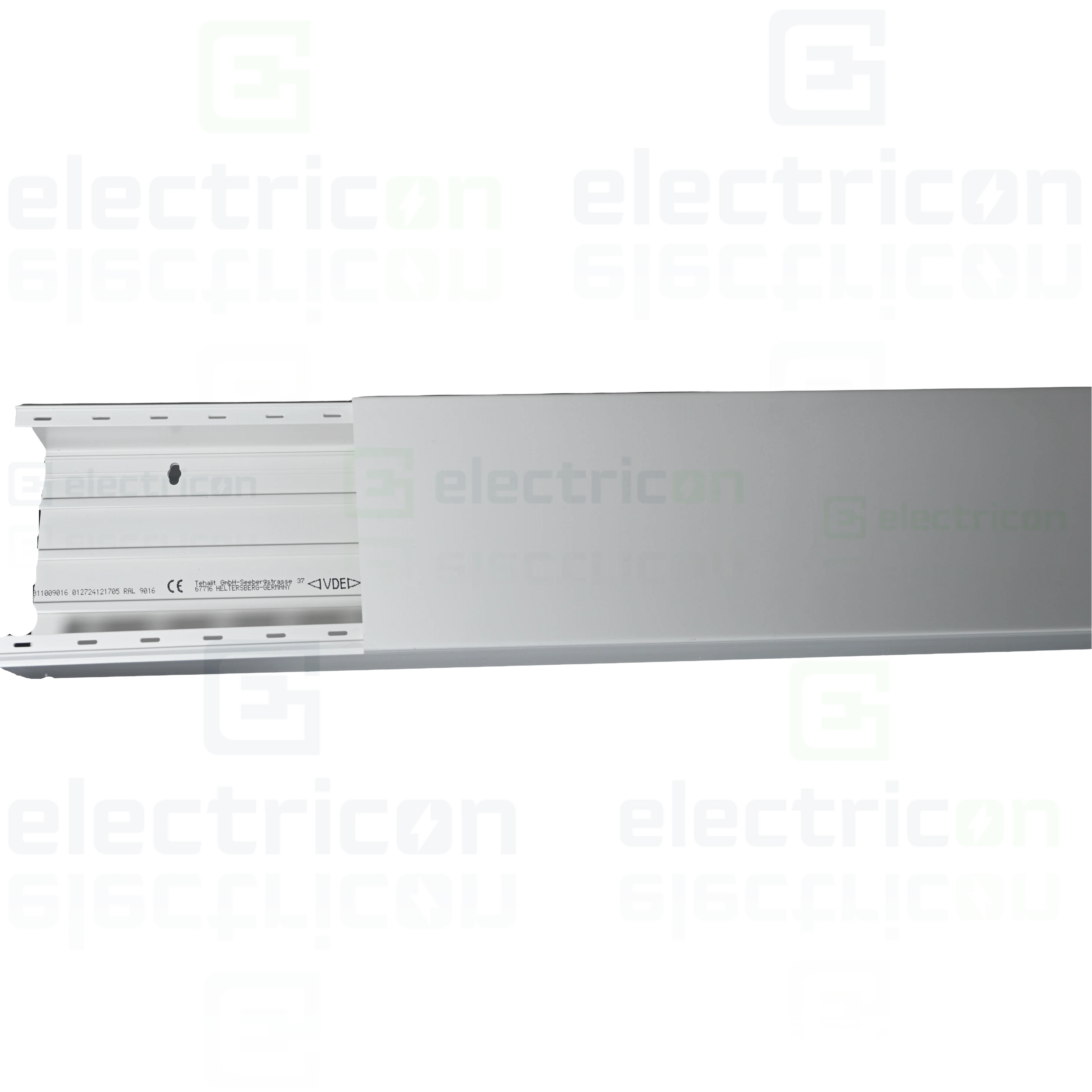 Canal cablu rezistent la intemperii . stabil UV, 60x110, alb, Hager, LFE6011009016 [2]