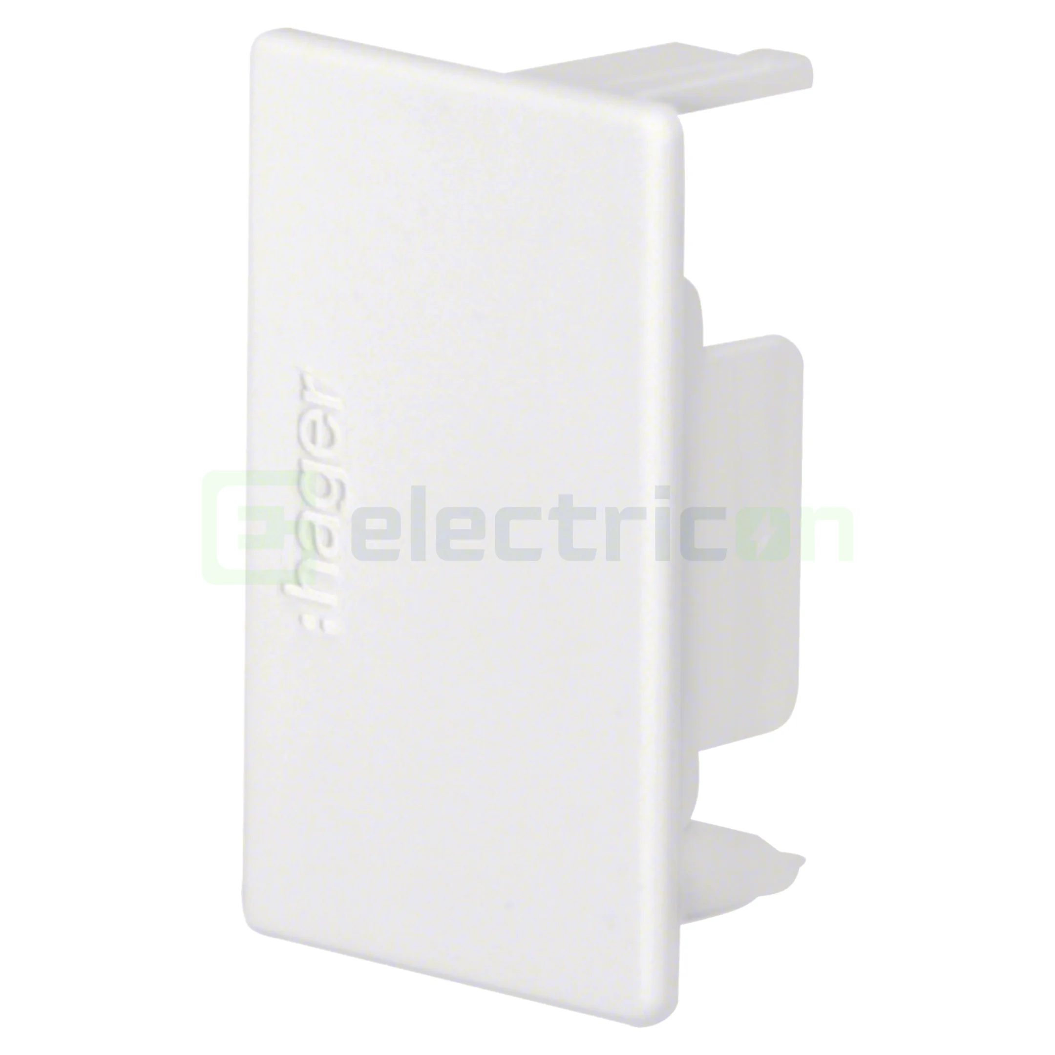 Capac capăt canal LF/LFH 30x45mm alb Hager LF3004569016