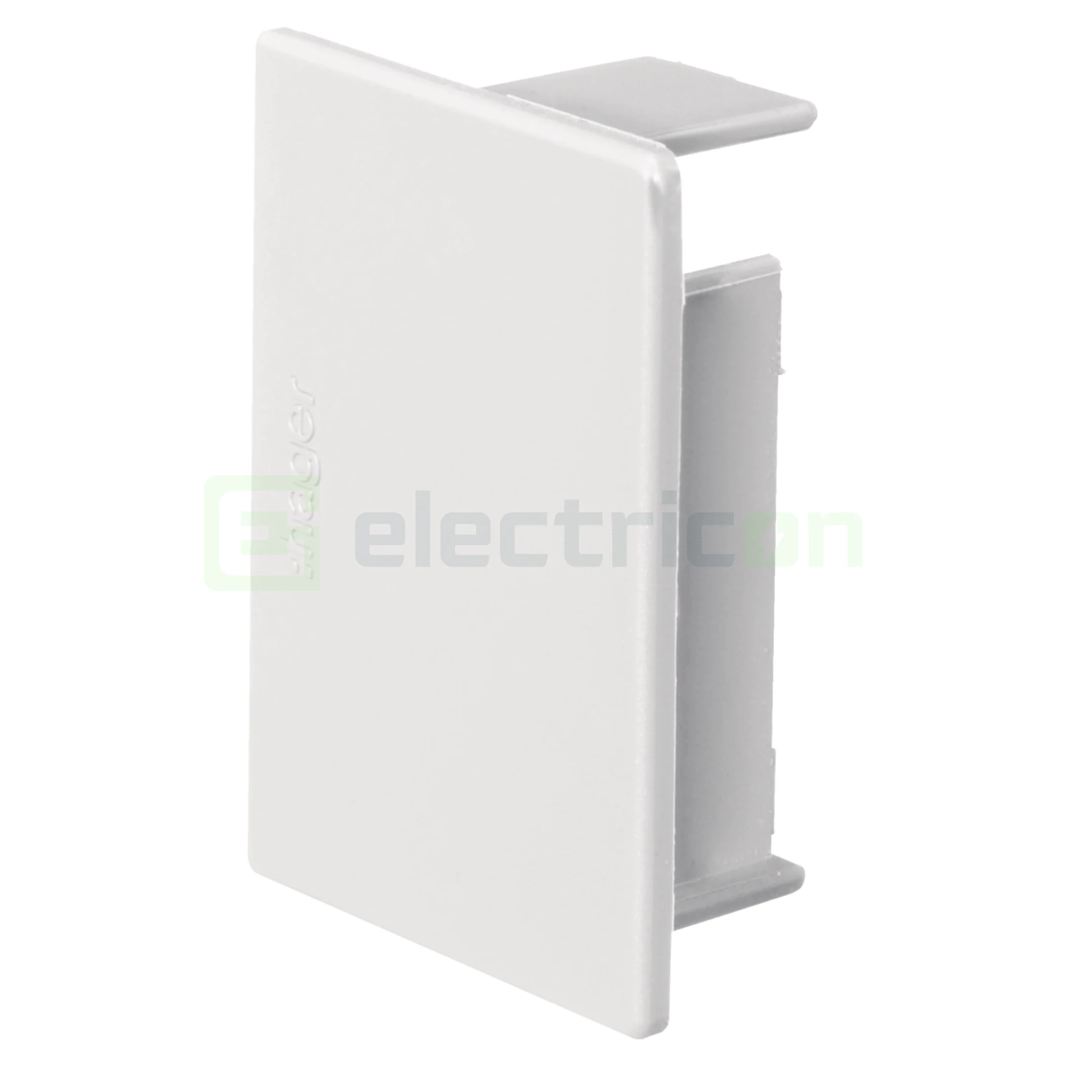 Capac capăt canal LF/LFH 40x57mm alb Hager LF4006069016