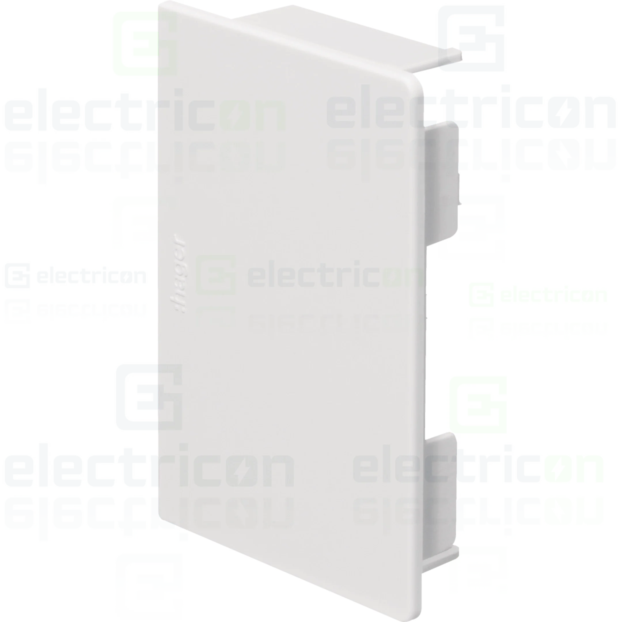 Capac capăt canal LF/LFH 60x90mm alb Hager LF6009069016