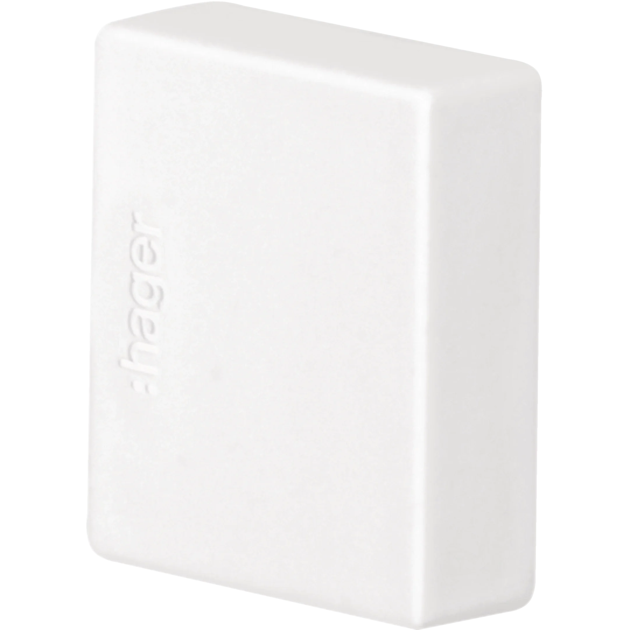 Capac capăt canal LF/LFH 20x20mm alb Hager LF2002069016