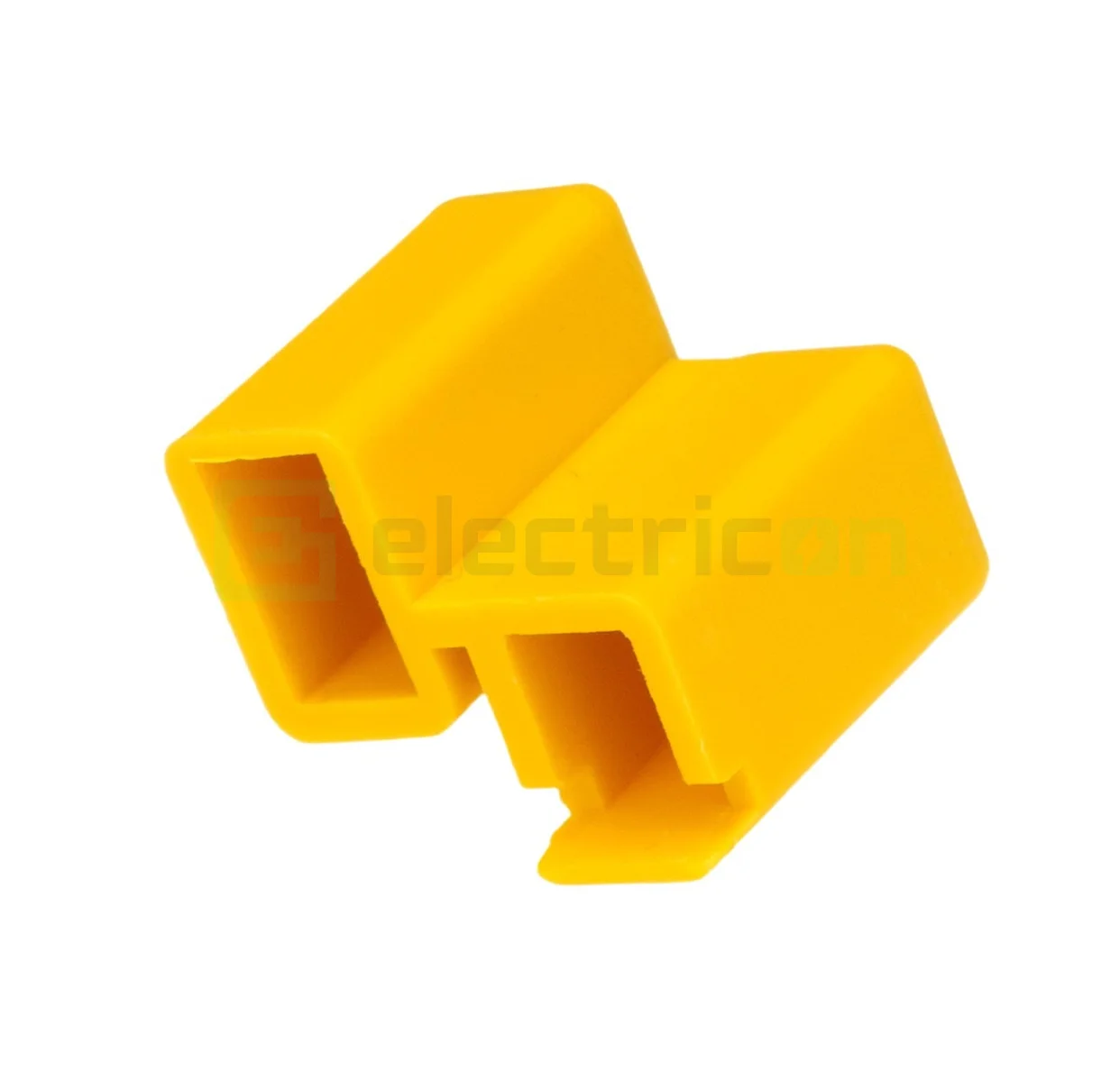 Siguranțe, Diferentiale, Separatori & Busbar - Capac de protectie galben pentru bara de pin pe 1 MW Hager