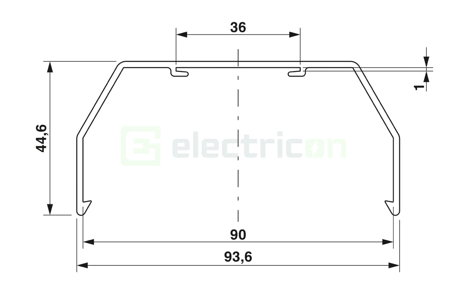 Capac transparent blocuri terminale AP3 Phoenix Contact 5022643	Capac transparent pentru acoperire blocuri terminale AP3, Phoenix [1]