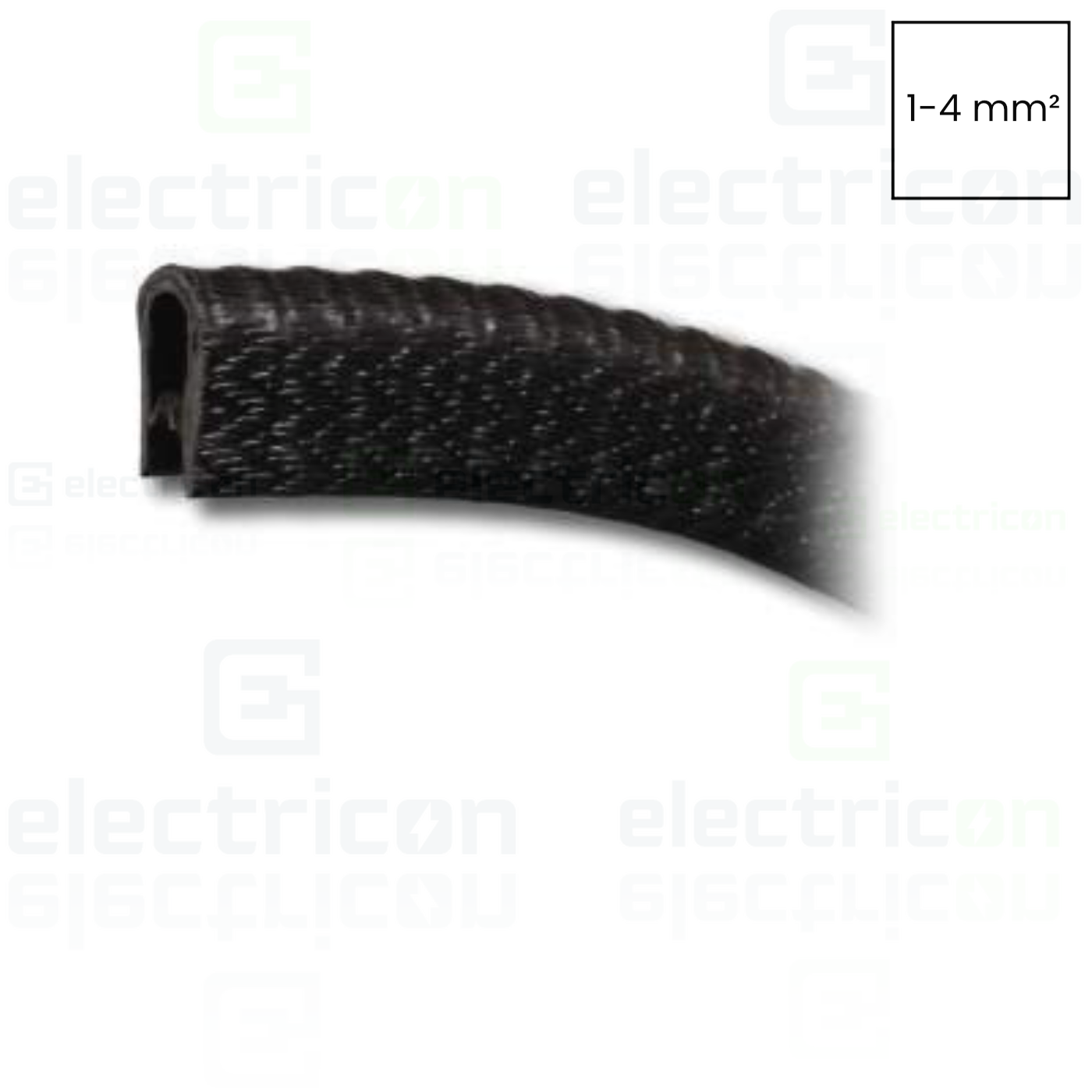 Accesorii tablouri electrice - cheder-negru-1-4mm-mca001bb12