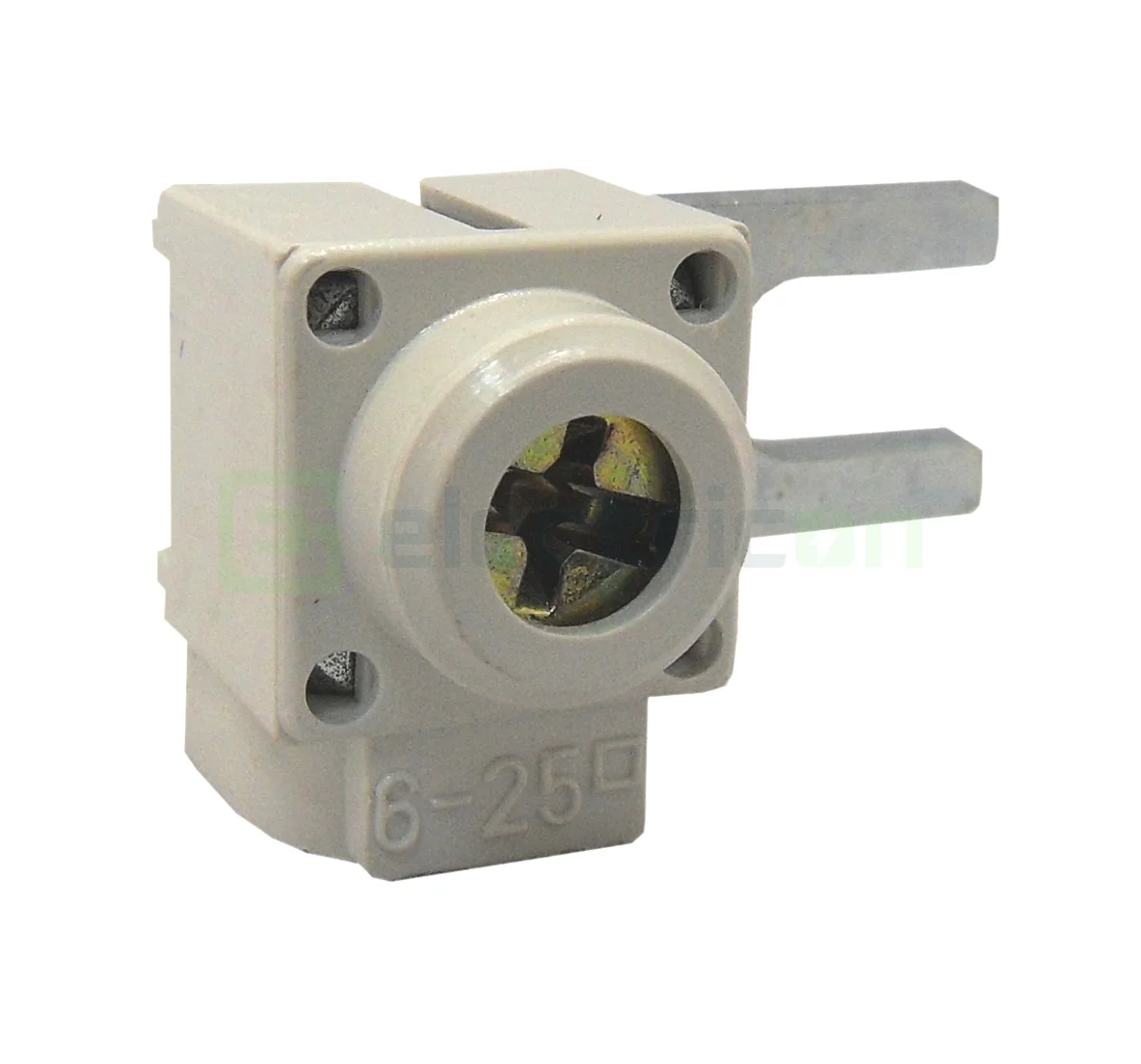 Siguranțe, Diferentiale, Separatori & Busbar - Clema conexiune furca 6-25mm², scurt, perpendicular Hager