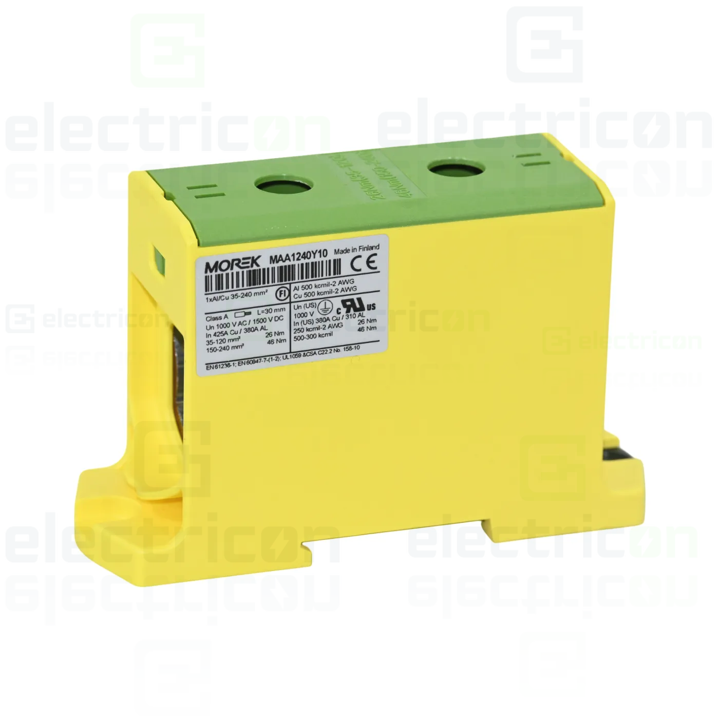 Clemă derivaţie - clema-derivatie-240mm2-galben-maa1240y10