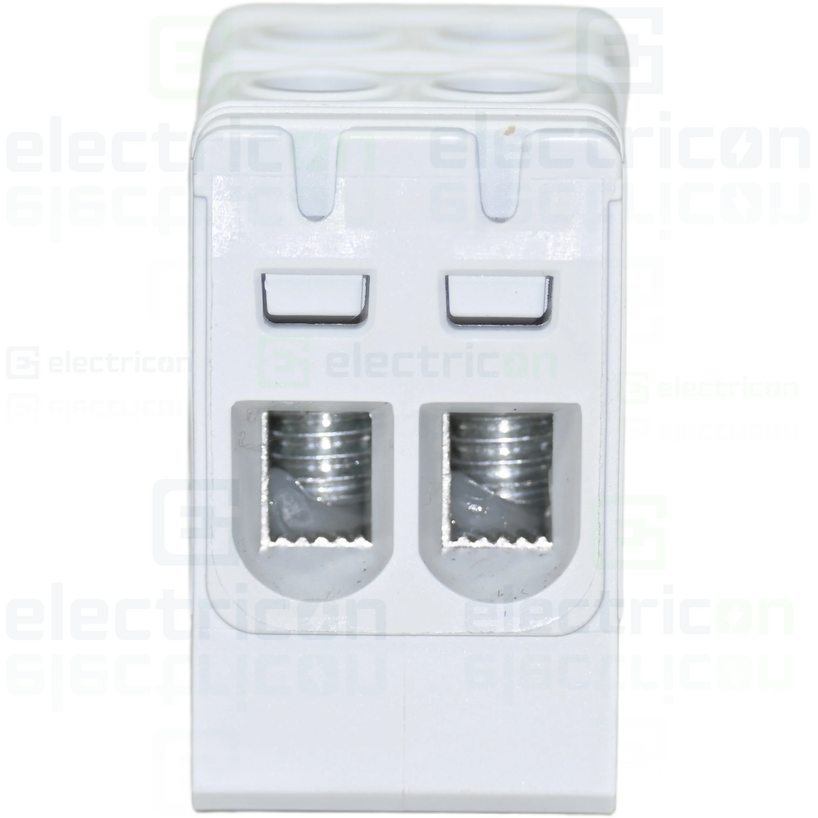 Clema de derivatie, fixare pe sina, gri, Tracon, FLEAL-16/2 [2]