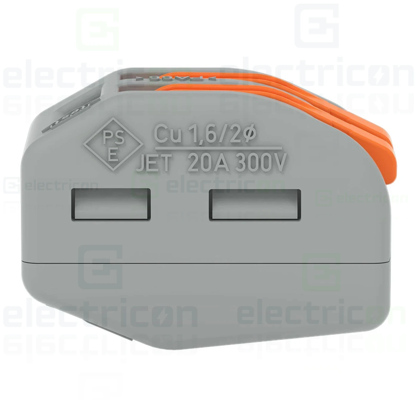 Clema de legatură pentru fir lițat, 2x0.08 -4 mm², Wago, 222-412 [2]