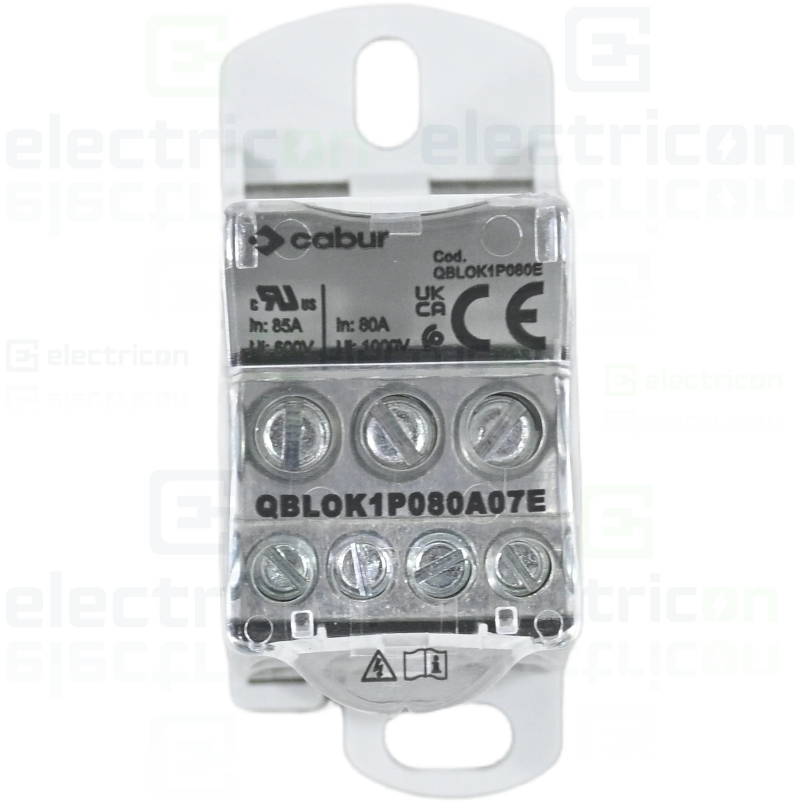 Clemă derivaţie - Clemă derivație 1P 80A 1x16+2x16+4x6mmp Schrack IKBC1016