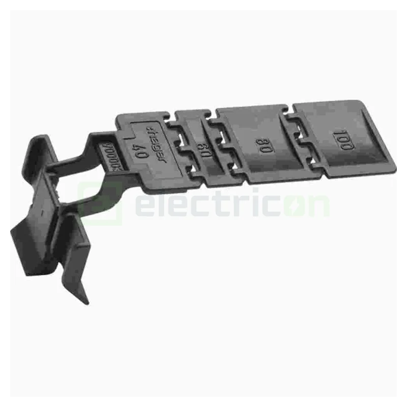 Clema din polistiren pentru prindere cablu, accesoriu pentru canal , 40 mm, Hager, BA7CLIP