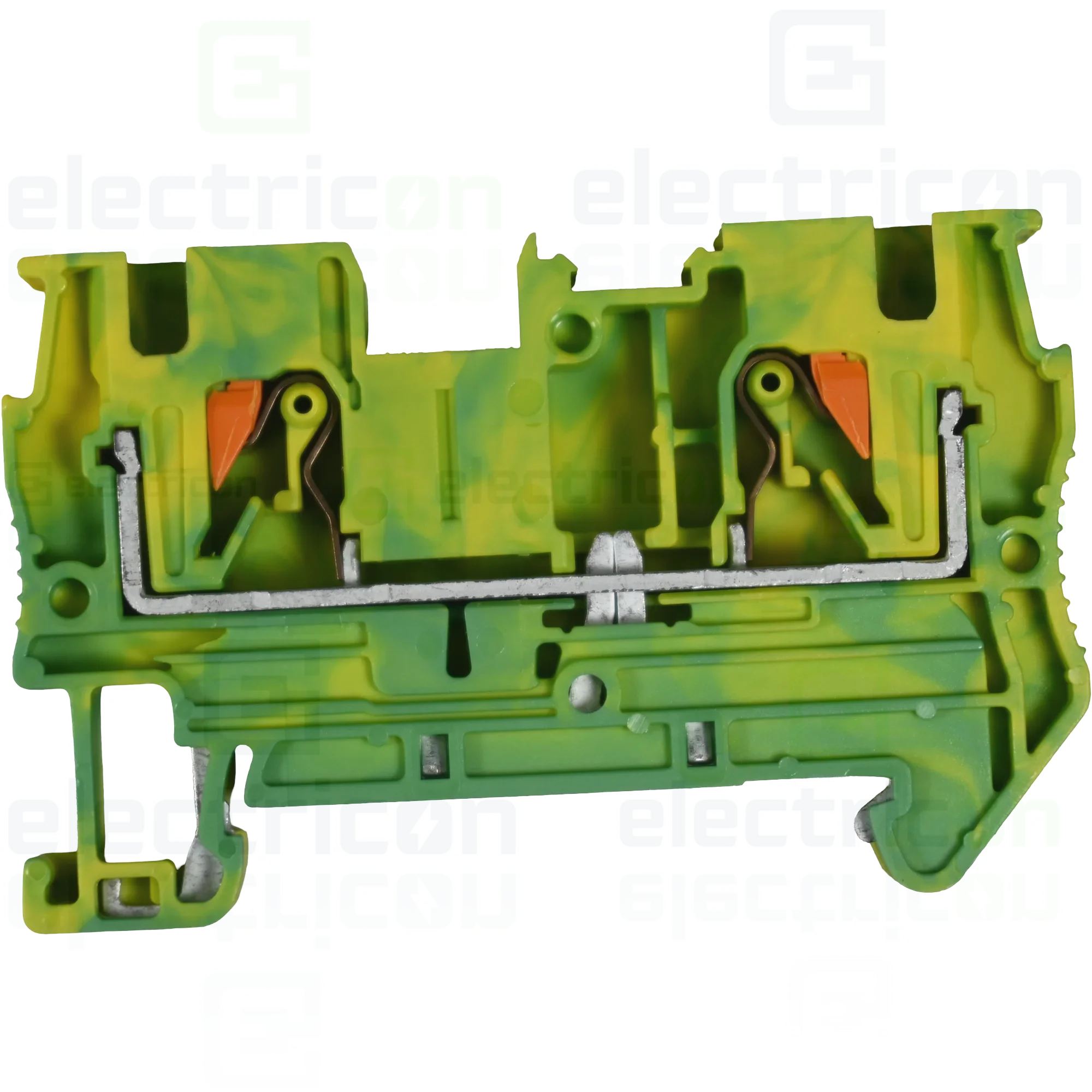 Cleme sir - Clema șir, împământare, 2 conexiuni, 4mm2, galben-verde, PT 4-PE Phoenix Contact, 3211766