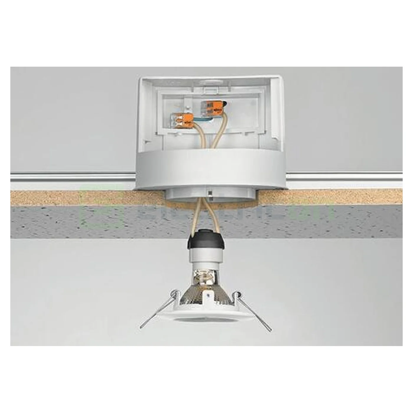 Clemă legătură doza pentru cablu lițat, 2x5x4mm² (10 conductori, 5 per rând), 4 mm², Wago, 221-420 [11]