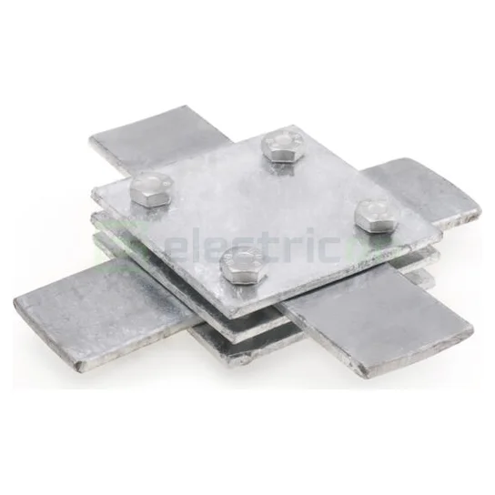 Elemente și accesorii împământare - Clemă Cruce Platbandă 30x30mm Dietzel Univolt 006239