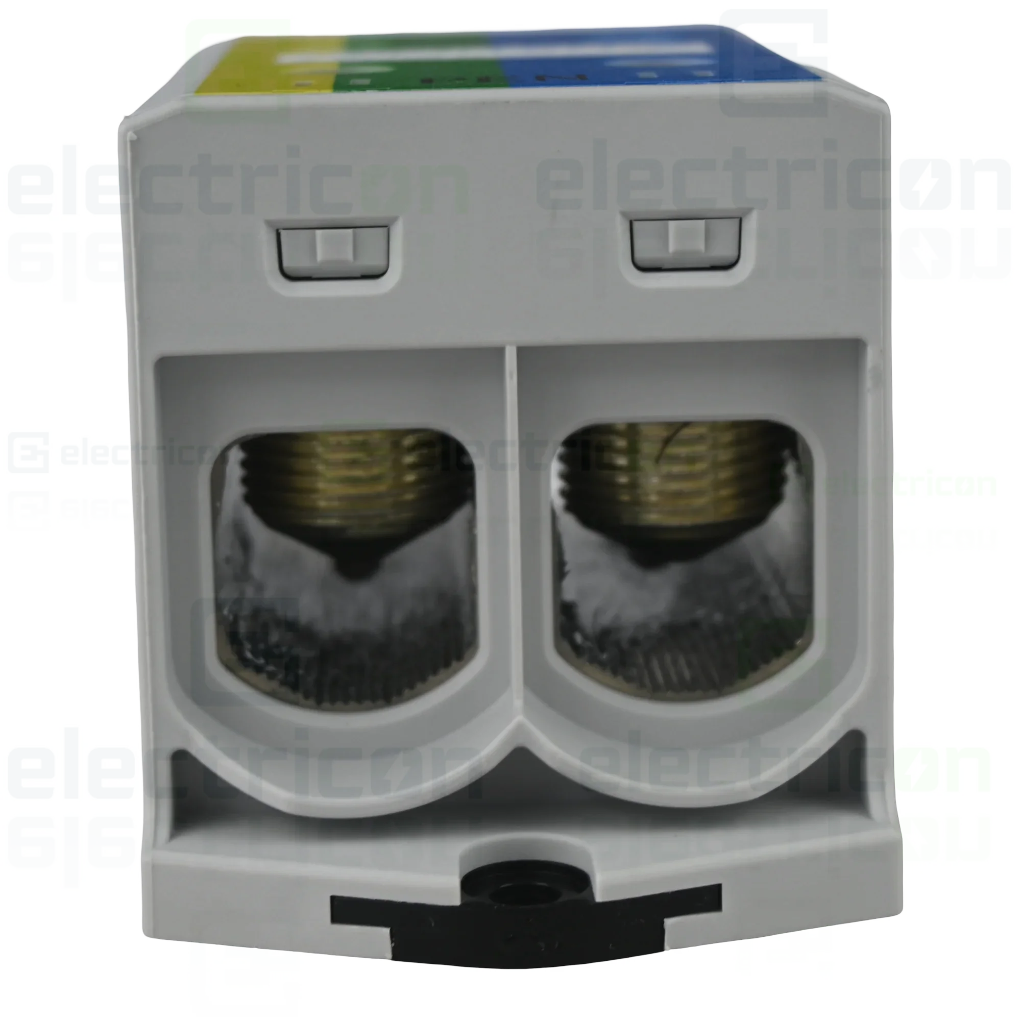 Clemă pe șină 2x240/2x240mm2 verde/galben/albastru OTL240 Morek MAA2240P10 [1]