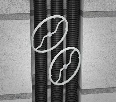 Clema pentru canal perete, Kaiser, 1159-95 [1]