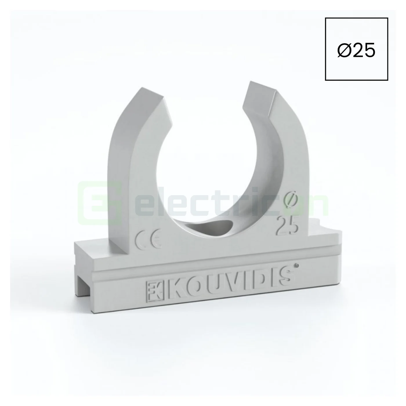 Cabluri, Canal cablu, Copex - Clemă montaj tub copex Kouvidis CONDUR ISR 25mm 4033025